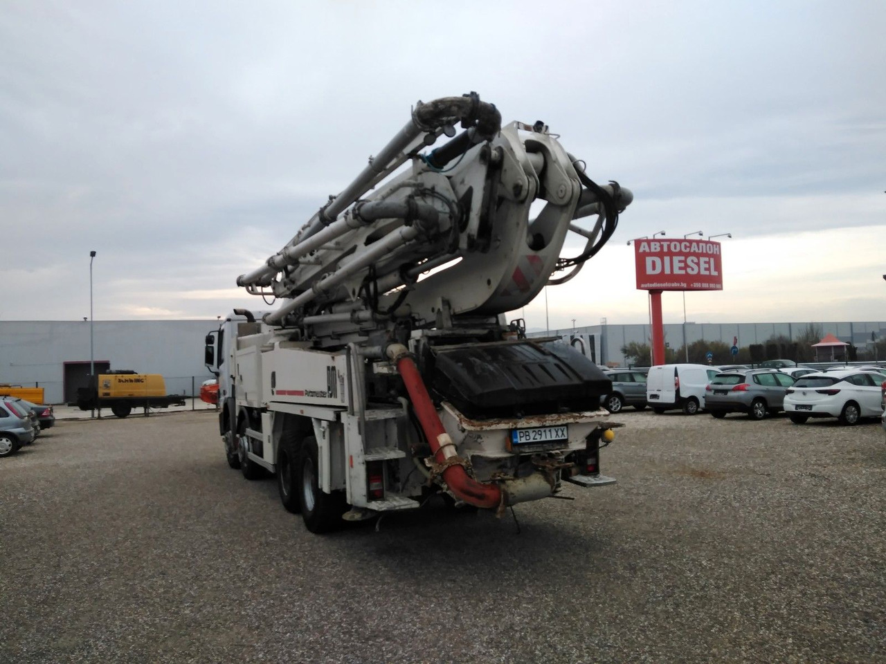Mercedes-Benz ACTROS 4144 PUTZMEISTER M42 - Pompë betoni: foto 5 Mercedes-Benz ACTROS 4144 PUTZMEISTER M42 - Pompë betoni: foto 5