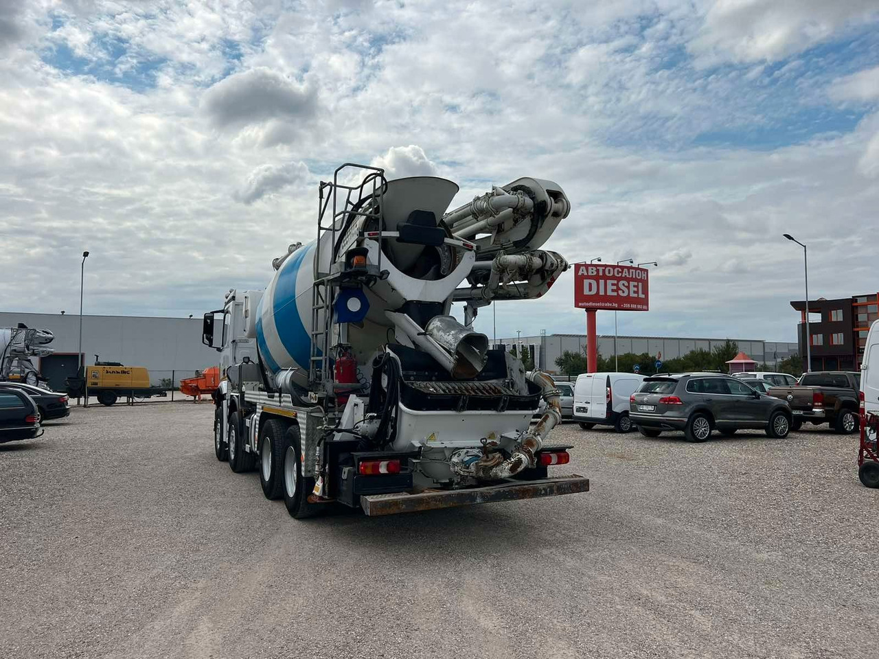 Mercedes-Benz AROCS 3251 CIFA MAGNUM MK28.4L - Pompë betoni: foto 5 Mercedes-Benz AROCS 3251 CIFA MAGNUM MK28.4L - Pompë betoni: foto 5