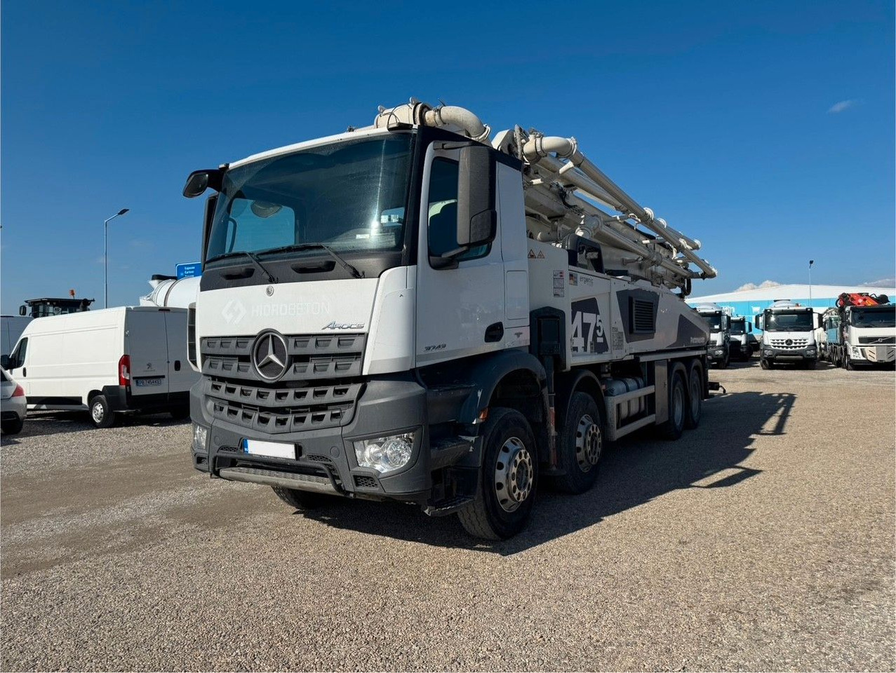 Mercedes-Benz AROCS 3743 PUTZMEISTER M47-5 - Pompë betoni: foto 3 Mercedes-Benz AROCS 3743 PUTZMEISTER M47-5 - Pompë betoni: foto 3