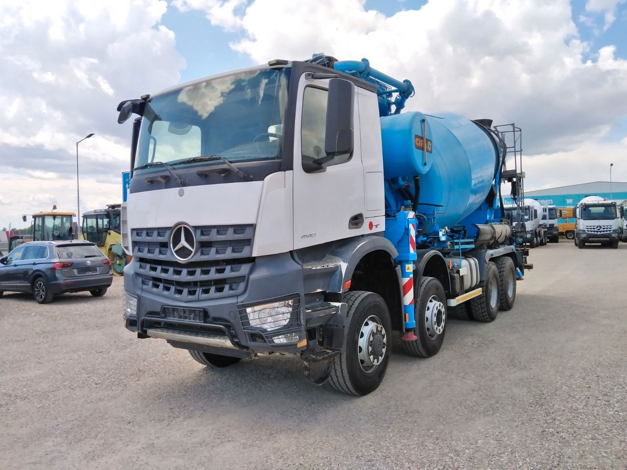 Mercedes-Benz AROCS 4140 CIFA MAGNUM MK28.4L 8X6 - Pompë betoni: foto 3 Mercedes-Benz AROCS 4140 CIFA MAGNUM MK28.4L 8X6 - Pompë betoni: foto 3