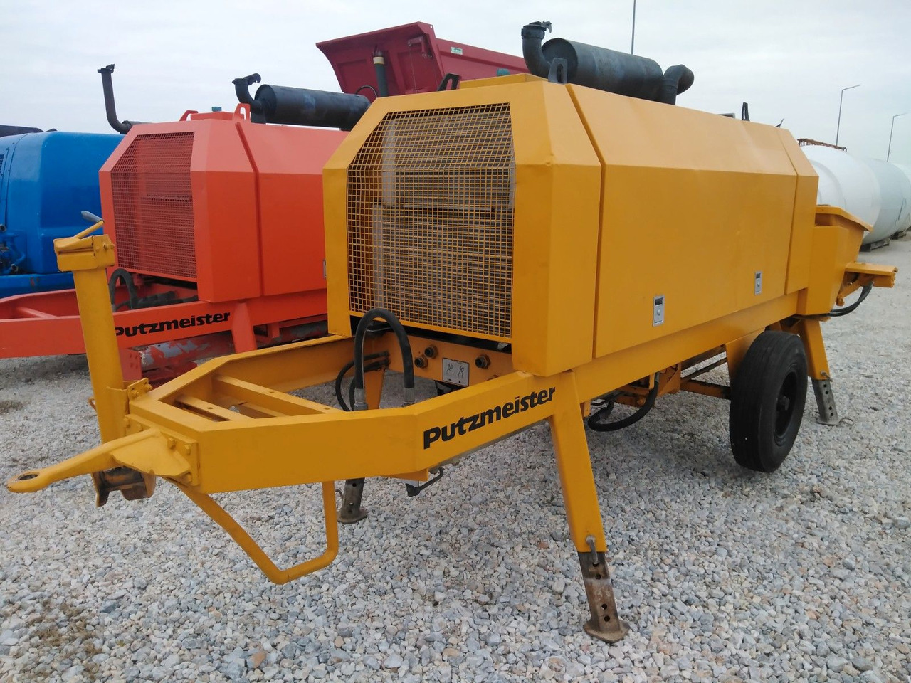 PUTZMEISTER BSA 1407 D - Pompë stacionare betoni: foto 4 PUTZMEISTER BSA 1407 D - Pompë stacionare betoni: foto 4