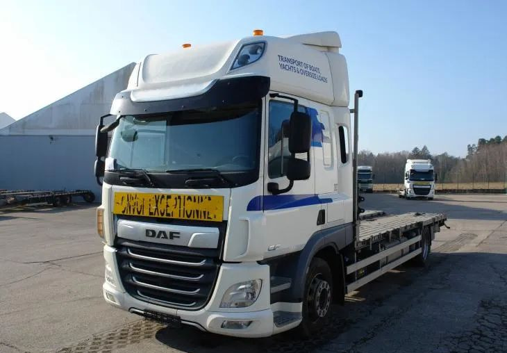 Kamion me karroceri të hapur DAF CF 410 EURO 6 Laweta - Platforma super stan: foto 1