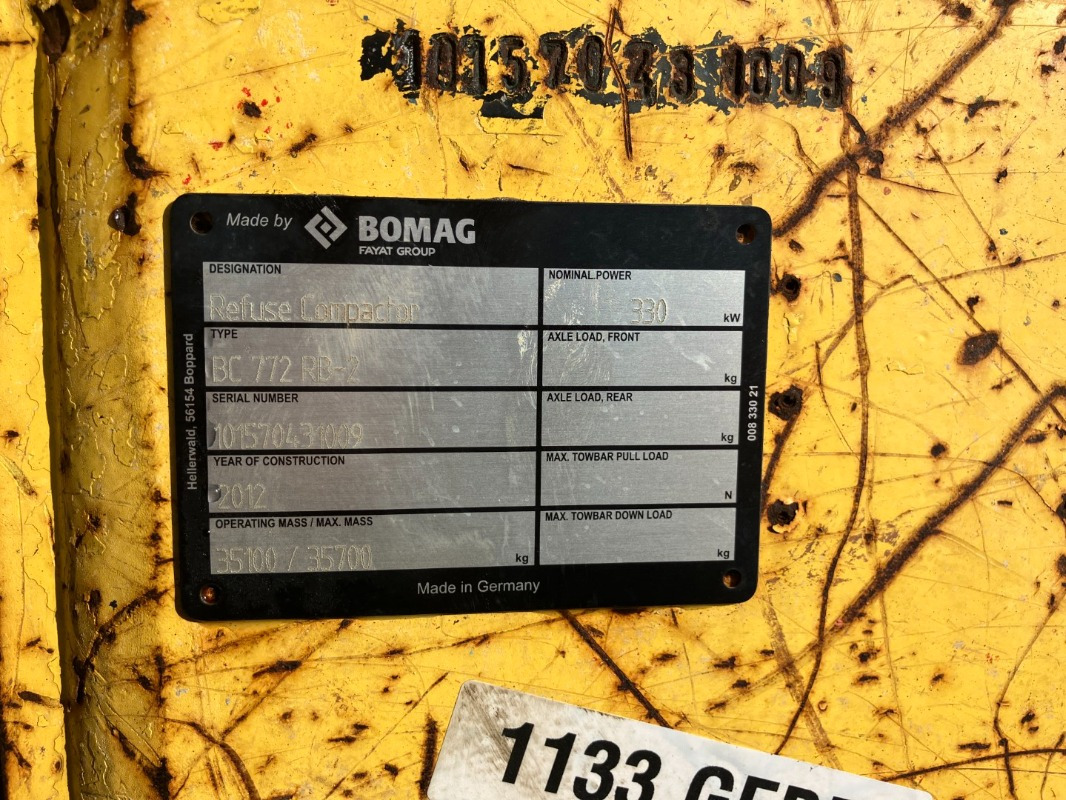 BOMAG DE BC 772 RB-2 Stage IIIa/Tier 3 - Ngjeshës: foto 3 BOMAG DE BC 772 RB-2 Stage IIIa/Tier 3 - Ngjeshës: foto 3