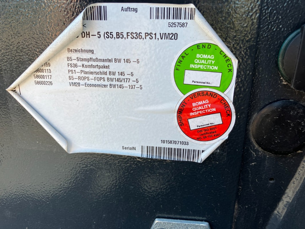 BOMAG DE BW 145 DH-5 Stage V/Tier 4f - Rul: foto 3 BOMAG DE BW 145 DH-5 Stage V/Tier 4f - Rul: foto 3