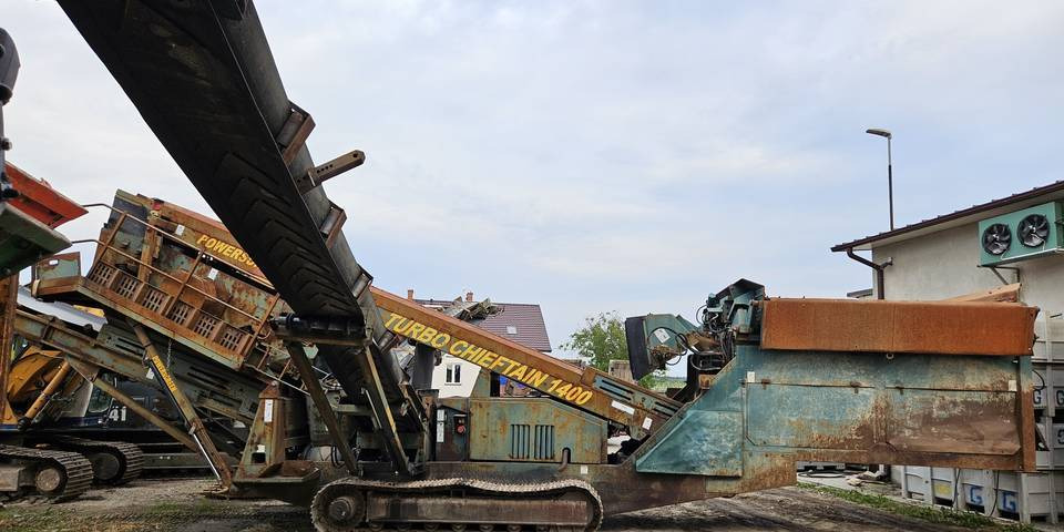 Przesiewacz mobilny Powerscreen Chieftain 1400 rozdrabniacz wibrokrata - Makinë sitëse: foto 5 Przesiewacz mobilny Powerscreen Chieftain 1400 rozdrabniacz wibrokrata - Makinë sitëse: foto 5