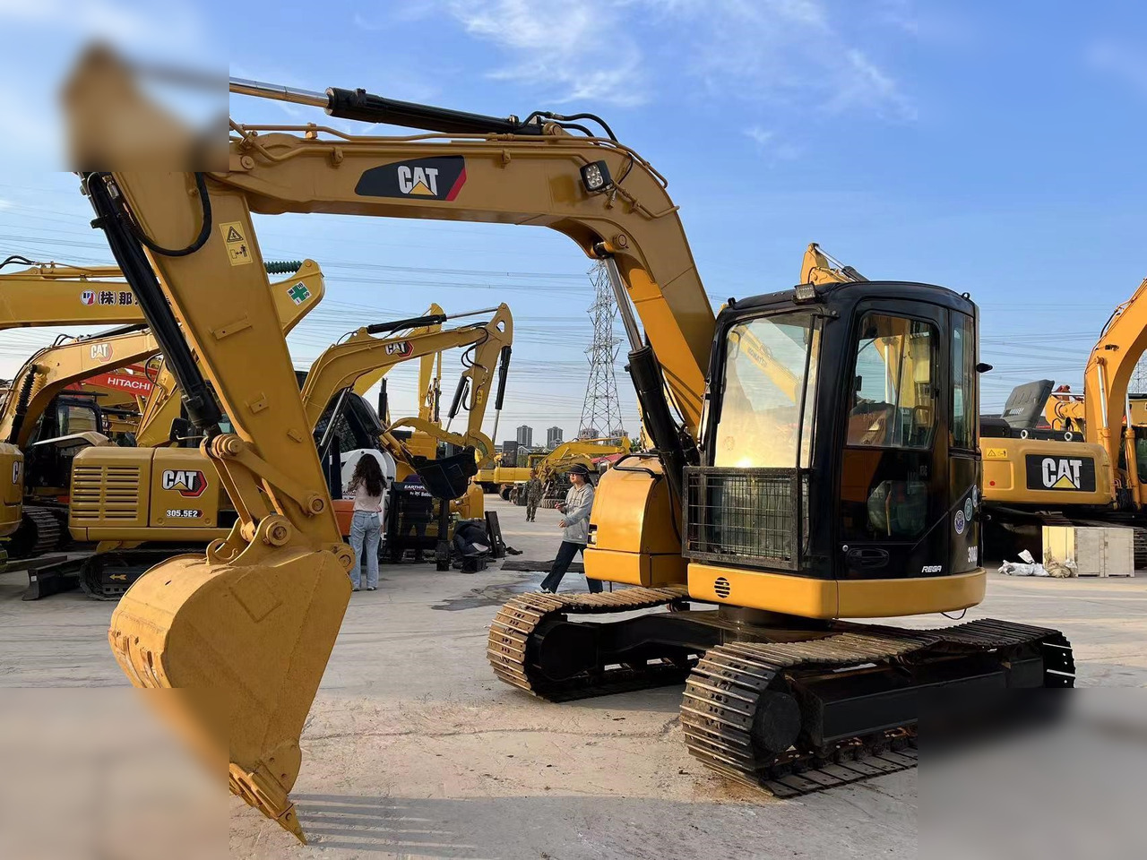 CATERPILLAR 308D - Ekskavator me zinxhirë: foto 1 CATERPILLAR 308D - Ekskavator me zinxhirë: foto 1
