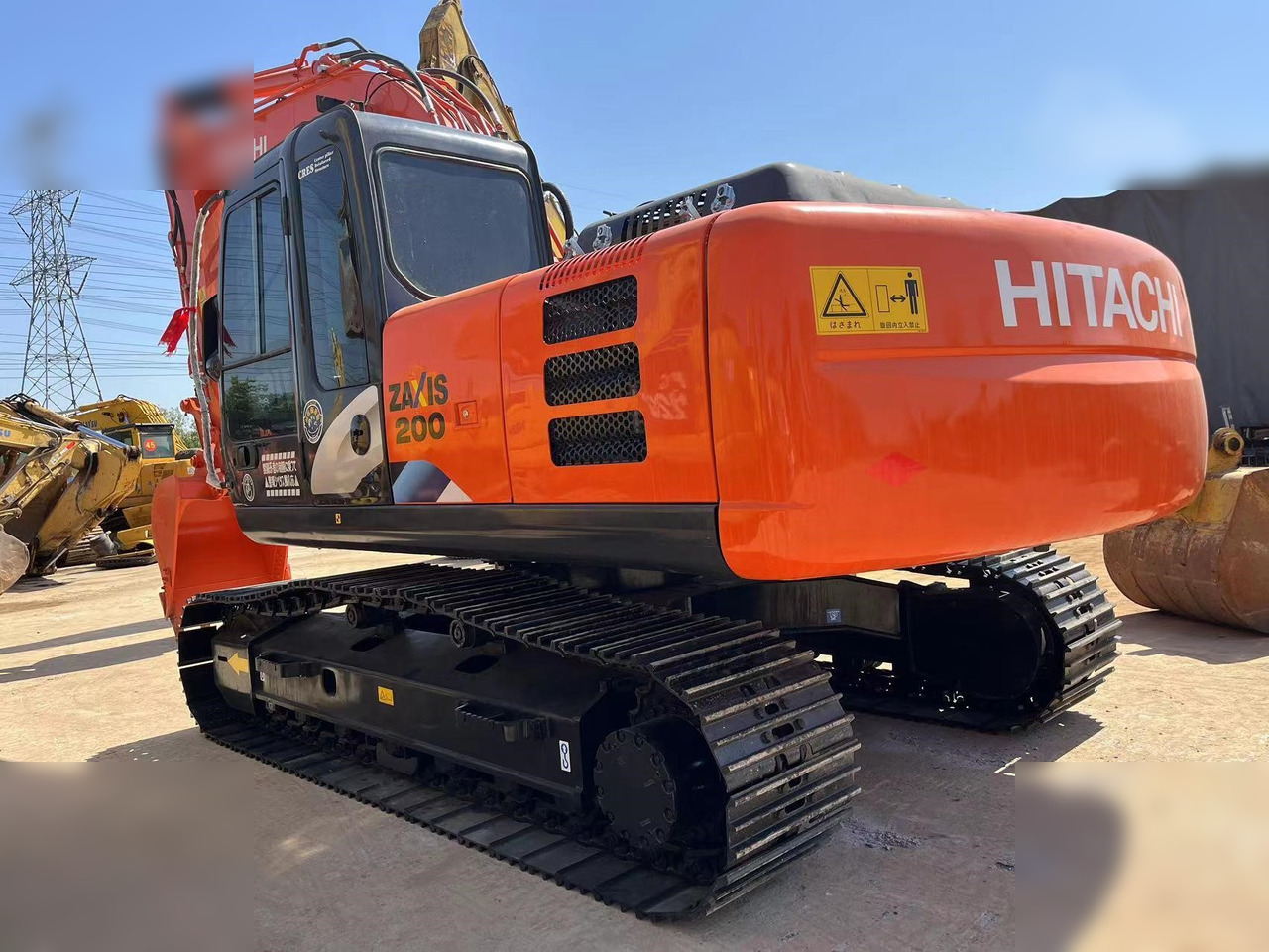 HITACHI ZX200-3G - Ekskavator me zinxhirë: foto 3 HITACHI ZX200-3G - Ekskavator me zinxhirë: foto 3