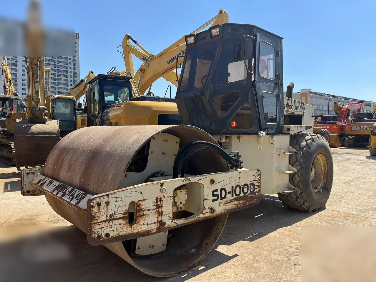 INGERSOLL-RAND SD100D - Rul: foto 1 INGERSOLL-RAND SD100D - Rul: foto 1