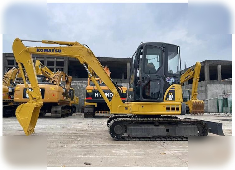 KOMATSU PC55MR-2 - Miniekskavator: foto 1 KOMATSU PC55MR-2 - Miniekskavator: foto 1
