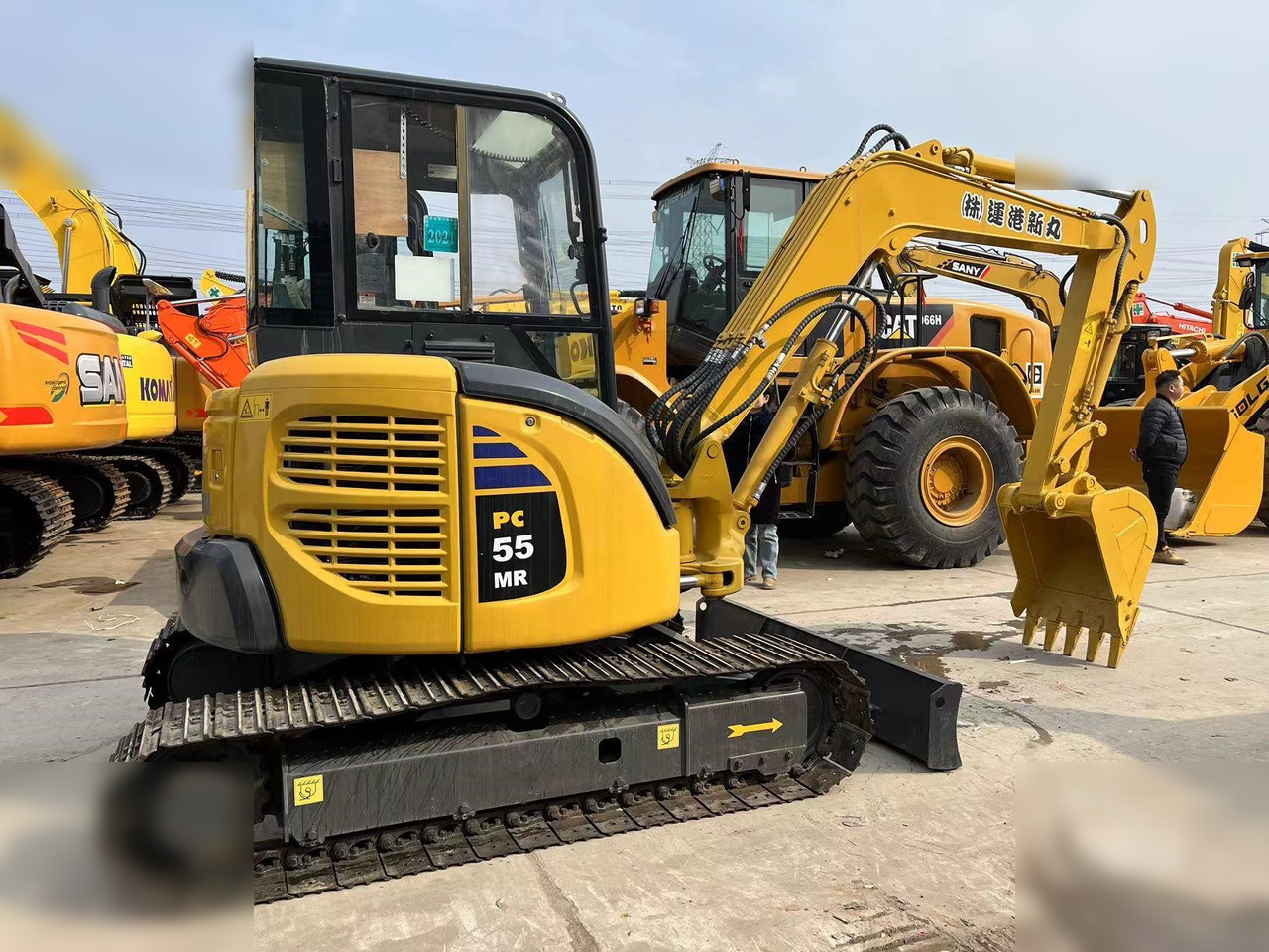 KOMATSU PC55MR-3 - Miniekskavator: foto 2 KOMATSU PC55MR-3 - Miniekskavator: foto 2