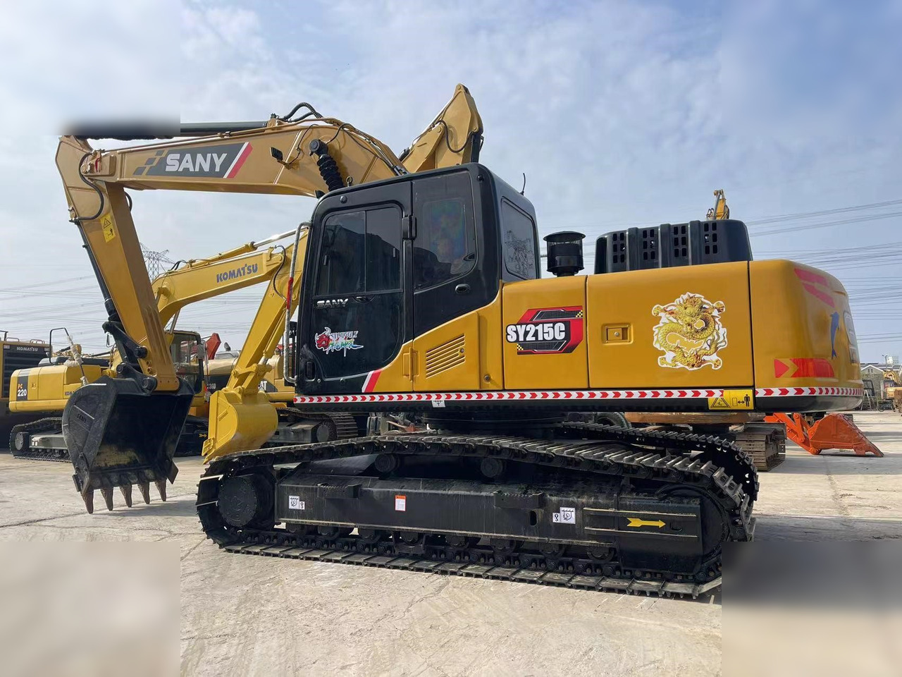 SANY SY215C - Ekskavator me zinxhirë: foto 1 SANY SY215C - Ekskavator me zinxhirë: foto 1