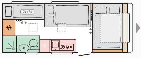 Adria Adora 573 PT* Fb-Temp.*Alde-Warmwasser-Hz. - Rulot: foto 4 Adria Adora 573 PT* Fb-Temp.*Alde-Warmwasser-Hz. - Rulot: foto 4