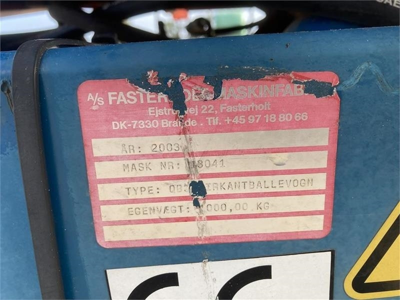 Fasterholt QB 3 80/80 Minibig - Rimorkio bujqësore: foto 3 Fasterholt QB 3 80/80 Minibig - Rimorkio bujqësore: foto 3