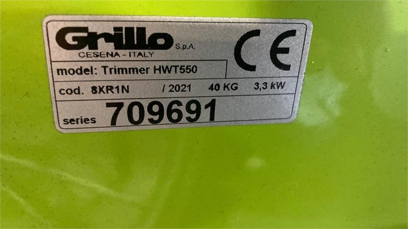 Grillo HWT 550  - Korrëse bari i kopshtit: foto 4 Grillo HWT 550  - Korrëse bari i kopshtit: foto 4