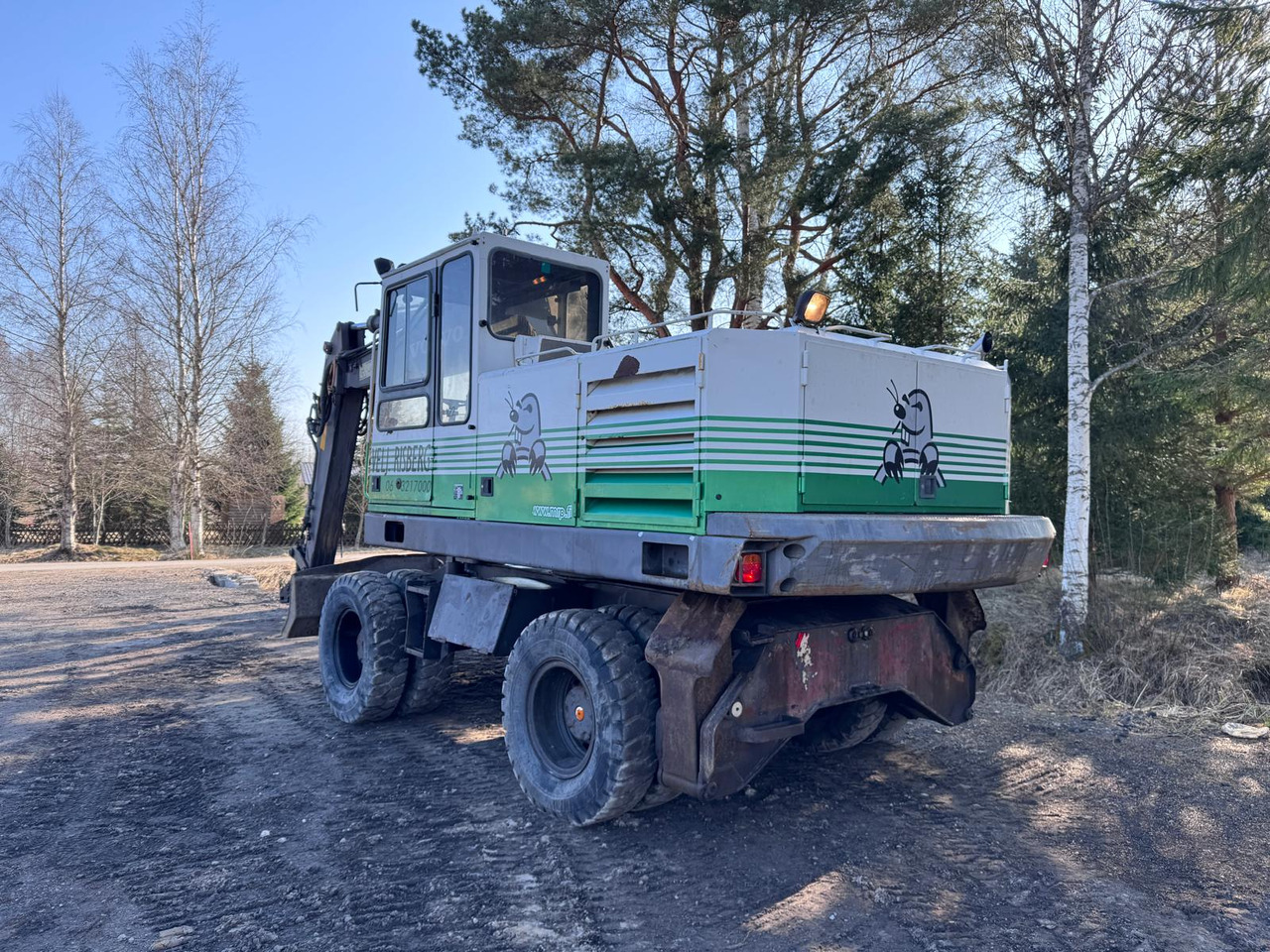 VOLVO EW200 - Ekskavator me goma: foto 3 VOLVO EW200 - Ekskavator me goma: foto 3