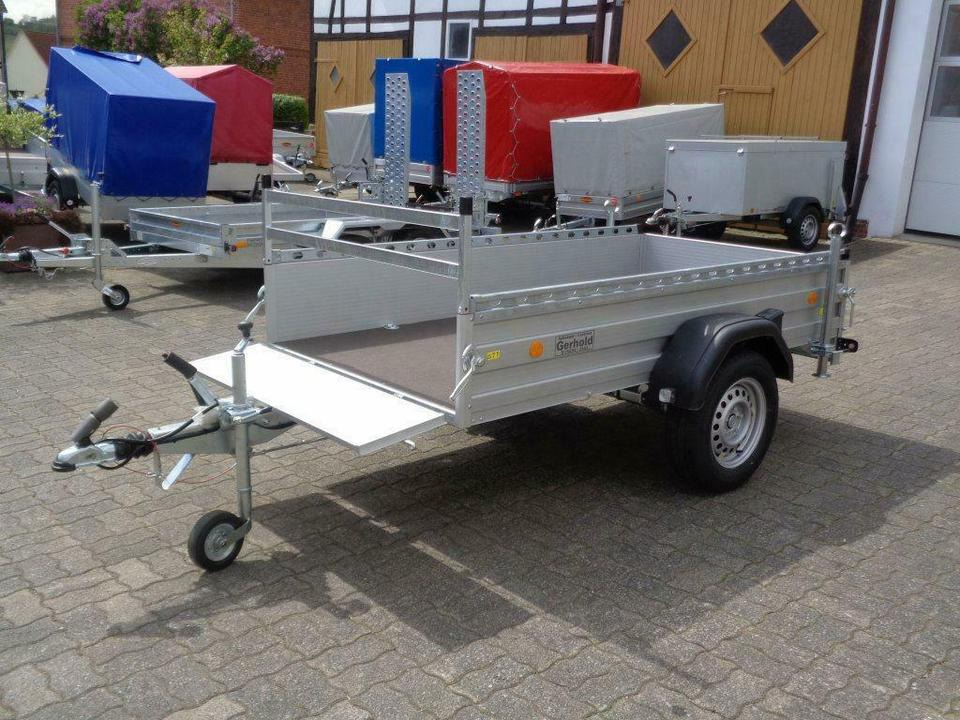 Böckmann PKW-ANhänger 1350 kg 100 km/h Stirnwand klappbar Profi - Rimorkio makine: foto 2 Böckmann PKW-ANhänger 1350 kg 100 km/h Stirnwand klappbar Profi - Rimorkio makine: foto 2