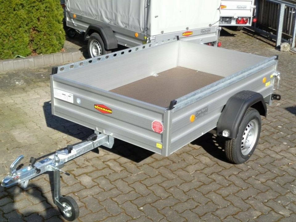 Böckmann PKW-Anhänger , 750 kg, Aluaufbau 100 km/h - Rimorkio makine: foto 1 Böckmann PKW-Anhänger , 750 kg, Aluaufbau 100 km/h - Rimorkio makine: foto 1