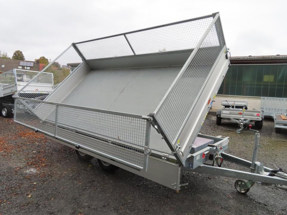 Böckmann, PKW Anhänger,Dreiseitenkipper, 3,5 to. DK4121/35 - Rimorkio vetëshkarkuese: foto 1 Böckmann, PKW Anhänger,Dreiseitenkipper, 3,5 to. DK4121/35 - Rimorkio vetëshkarkuese: foto 1