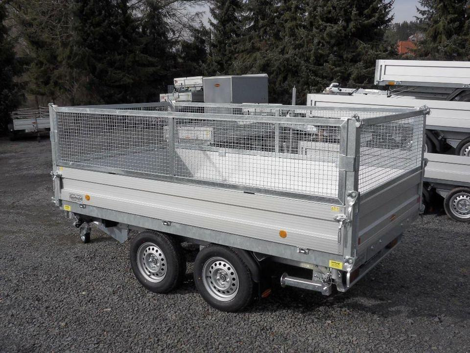 Böckmann PKW-Anhänger, Elektro-Dreiseitenkipper, 3,5to. - Rimorkio vetëshkarkuese: foto 4 Böckmann PKW-Anhänger, Elektro-Dreiseitenkipper, 3,5to. - Rimorkio vetëshkarkuese: foto 4