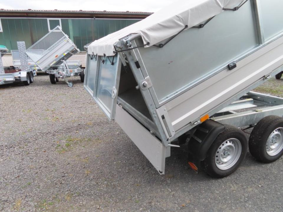 Böckmann PKW-Anhänger Kipper 2,0to Blechaufsatz Abdeckplane - Rimorkio vetëshkarkuese: foto 5 Böckmann PKW-Anhänger Kipper 2,0to Blechaufsatz Abdeckplane - Rimorkio vetëshkarkuese: foto 5