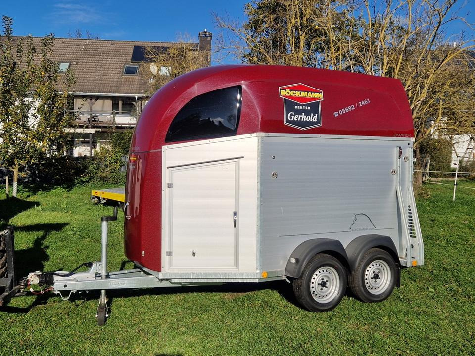 Böckmann Pferdeanhänger Champion R, SaKa., 100 km/h - Rimorkio për kuaj: foto 1 Böckmann Pferdeanhänger Champion R, SaKa., 100 km/h - Rimorkio për kuaj: foto 1
