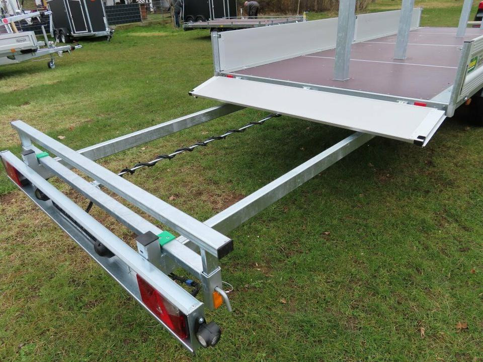 Langmaterialanhänger Unsinn LM 3554-14-2040 Deichsel ausziehbar - Rimorkio e hapur/ Platformë: foto 5 Langmaterialanhänger Unsinn LM 3554-14-2040 Deichsel ausziehbar - Rimorkio e hapur/ Platformë: foto 5