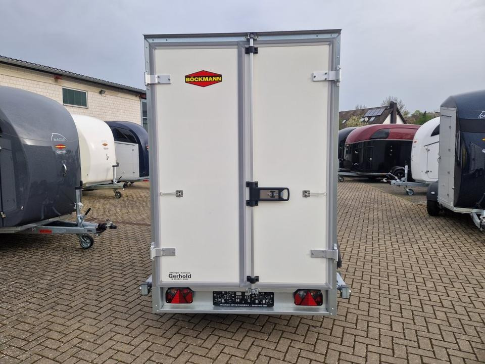PKW Anhänger Böckmann Kühlkoffer Kühlanhänger Kühler 2,7 to Tür - Rimorkio frigorifer: foto 3 PKW Anhänger Böckmann Kühlkoffer Kühlanhänger Kühler 2,7 to Tür - Rimorkio frigorifer: foto 3