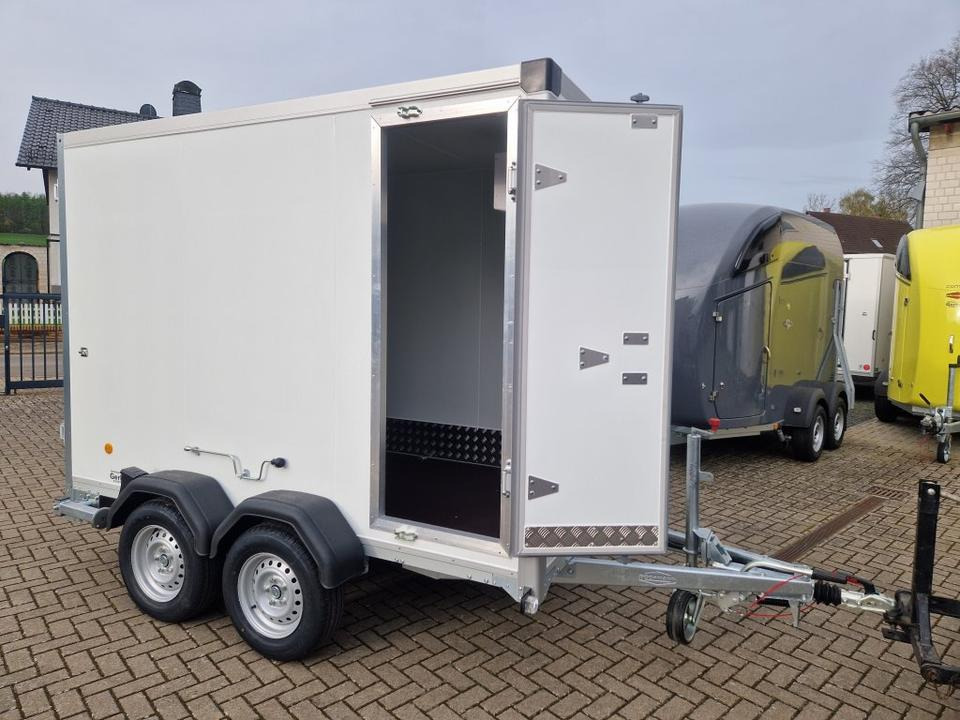 PKW Anhänger Böckmann Kühlkoffer Kühlanhänger Kühler 2,7 to Tür - Rimorkio frigorifer: foto 1 PKW Anhänger Böckmann Kühlkoffer Kühlanhänger Kühler 2,7 to Tür - Rimorkio frigorifer: foto 1