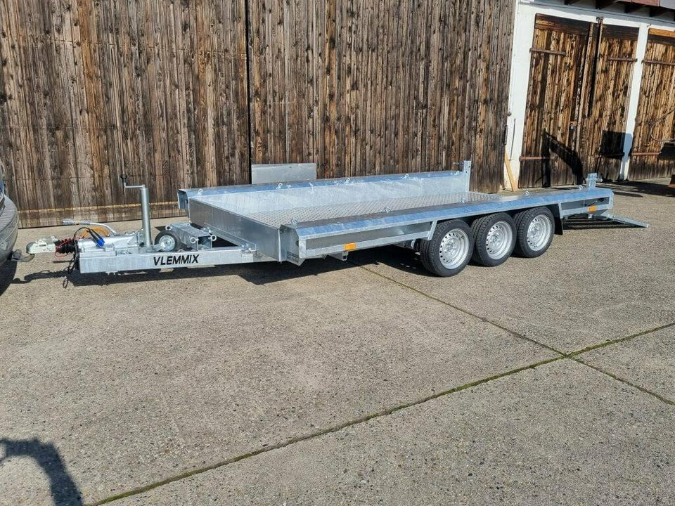 Vlemmix Tridem Maschinentransporter 3,5t Minibagger - Rimorkio për makineri ndërtimi: foto 5 Vlemmix Tridem Maschinentransporter 3,5t Minibagger - Rimorkio për makineri ndërtimi: foto 5