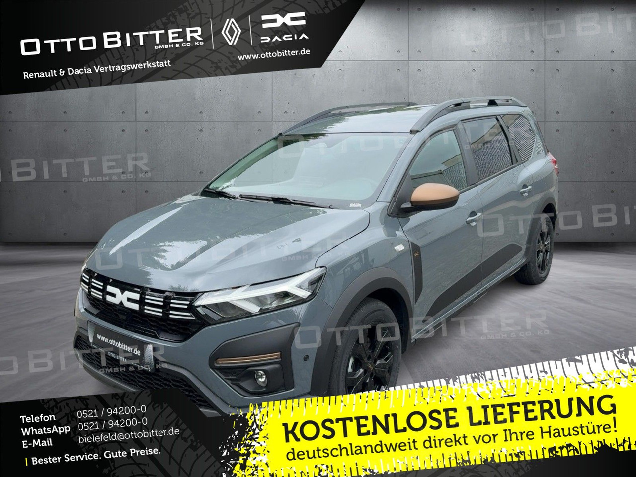Dacia Jogger Extreme+ ECO-G 100 7-Sitzer FLÜSSIGGAS - Makinë me portobagazh: foto 1 Dacia Jogger Extreme+ ECO-G 100 7-Sitzer FLÜSSIGGAS - Makinë me portobagazh: foto 1