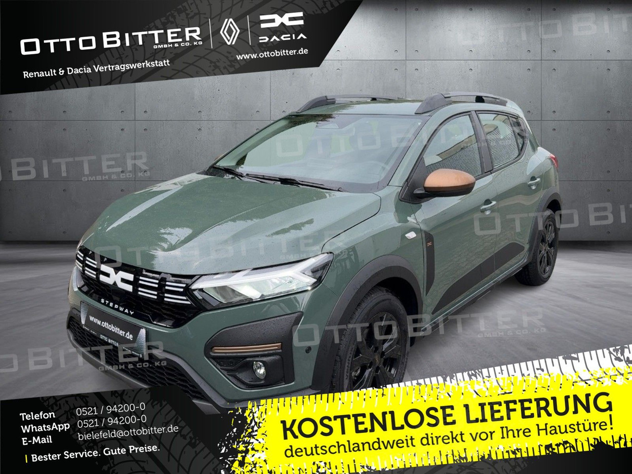 Dacia Sandero Stepway Extreme TCe110 CITY-PAKET - Sedan: foto 1 Dacia Sandero Stepway Extreme TCe110 CITY-PAKET - Sedan: foto 1