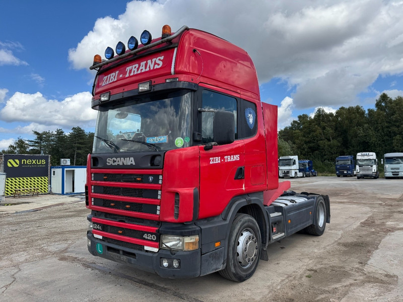 Scania 124 - 420 Topline (MANUAL GEARBOX / BOITE MANUELLE) - Gjysmë-kamion: foto 1 Scania 124 - 420 Topline (MANUAL GEARBOX / BOITE MANUELLE) - Gjysmë-kamion: foto 1