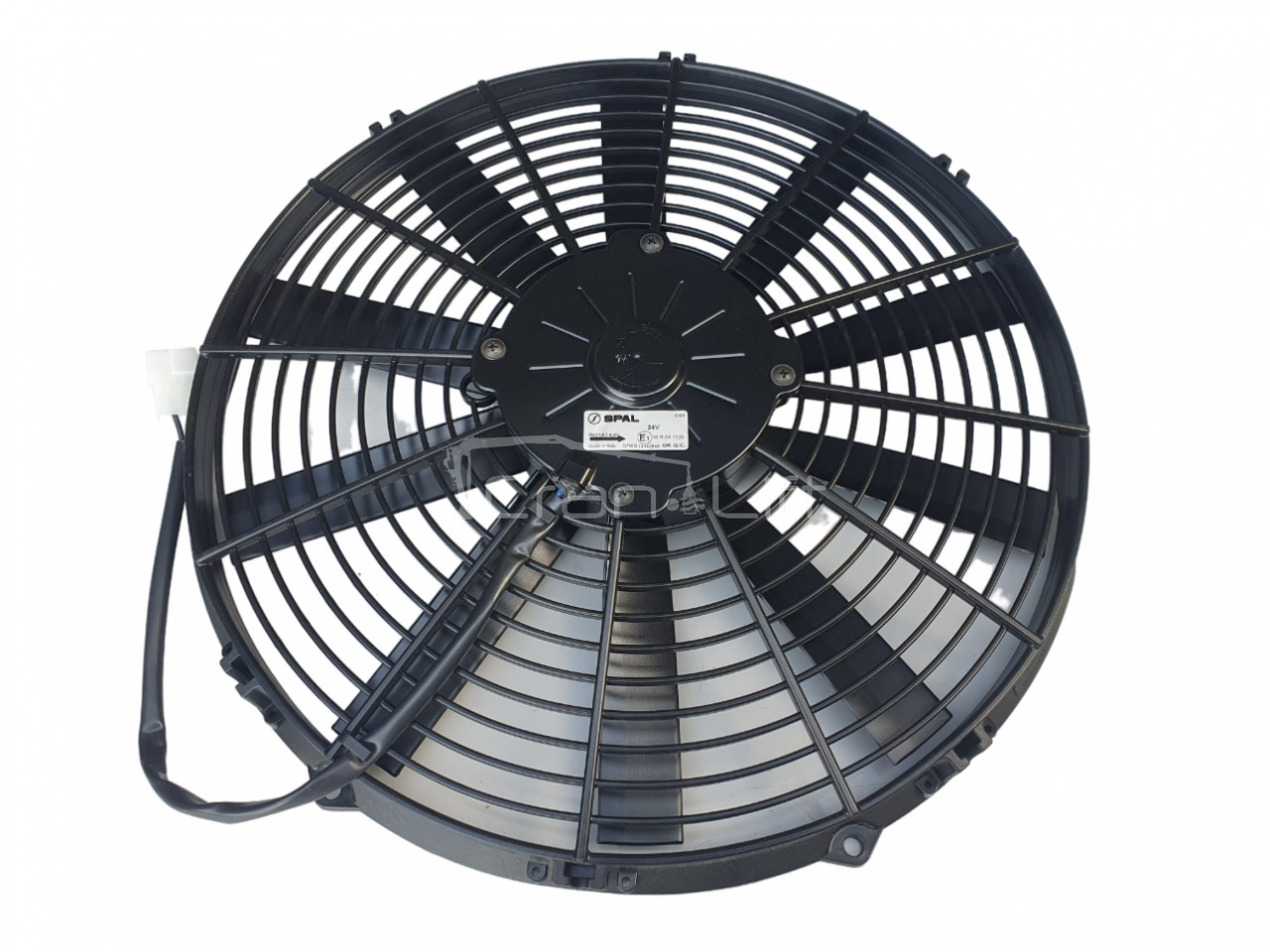Wentylator chłodnicy oleju hydraulicznego SPAL 24V / 380mm - Ftohës vaji për Vinç për kamion: foto 1 Wentylator chłodnicy oleju hydraulicznego SPAL 24V / 380mm - Ftohës vaji për Vinç për kamion: foto 1