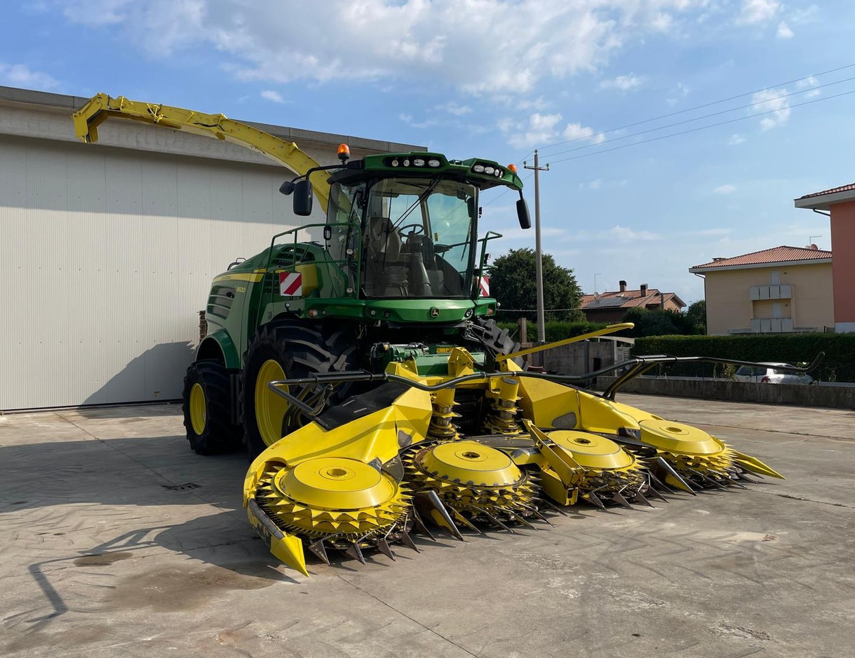 JOHN DEERE TRINCIA 8600i - Korrëse foragjere: foto 2 JOHN DEERE TRINCIA 8600i - Korrëse foragjere: foto 2
