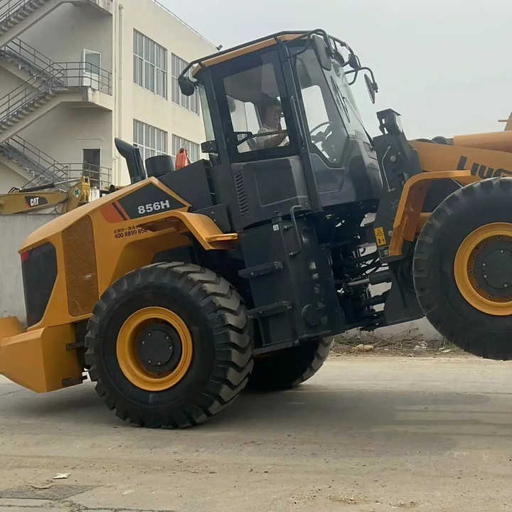 Used Liugong856h Wheel Loader Machine Mini Telehandler Used Liugong Wheel Loader Cummins Engine Loader - Fadrom me goma: foto 4 Used Liugong856h Wheel Loader Machine Mini Telehandler Used Liugong Wheel Loader Cummins Engine Loader - Fadrom me goma: foto 4