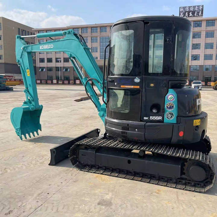 Used Mini Kobelco Sk55 5tons Excavator for Sale Used Construction Machinery Export - Ekskavator: foto 1 Used Mini Kobelco Sk55 5tons Excavator for Sale Used Construction Machinery Export - Ekskavator: foto 1