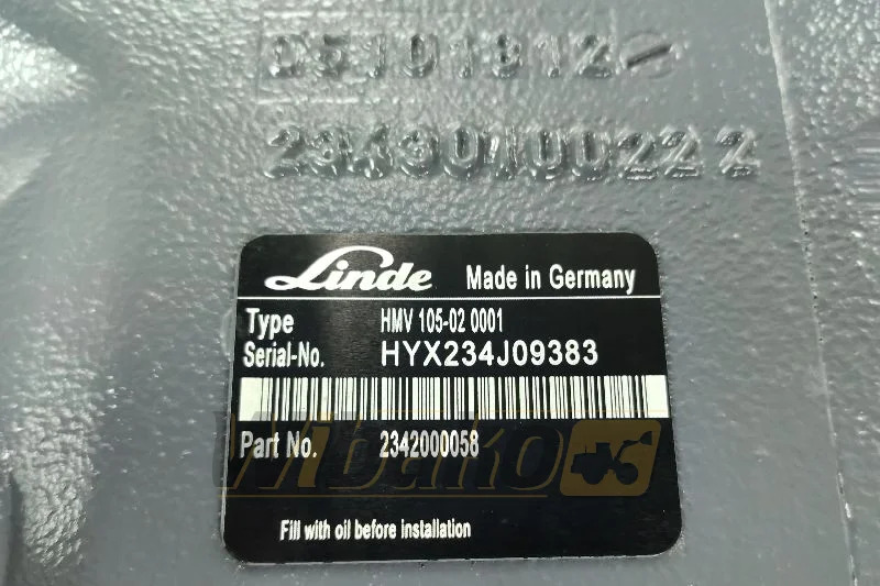 Linde HMV105-02 2342000058 - Motori hidraulik për Makineri ndërtimi: foto 2 Linde HMV105-02 2342000058 - Motori hidraulik për Makineri ndërtimi: foto 2