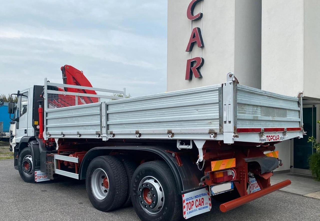 IVECO 440E38 RIBALTABILE TRILATERALE E GRU FASSI - Kamion me karroceri të hapur, Kamion me vinç: foto 5 IVECO 440E38 RIBALTABILE TRILATERALE E GRU FASSI - Kamion me karroceri të hapur, Kamion me vinç: foto 5