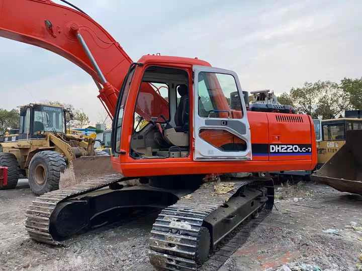 Second Hand Doosan Dh220-7 Crawler Excavator , Used Doosan Excavator Dh220-7 , DOOSAN Dh200 Dh220 - Ekskavator me zinxhirë: foto 3 Second Hand Doosan Dh220-7 Crawler Excavator , Used Doosan Excavator Dh220-7 , DOOSAN Dh200 Dh220 - Ekskavator me zinxhirë: foto 3