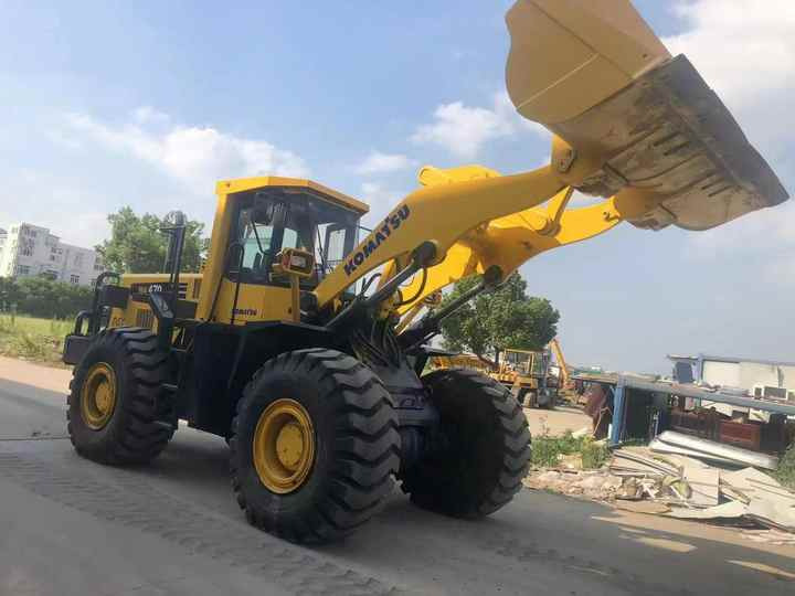 Used Wheel Loader Komatsu WA470-3 Good Working Condition High Quality Nice Price Original Japan Machine - Fadrom me goma: foto 3 Used Wheel Loader Komatsu WA470-3 Good Working Condition High Quality Nice Price Original Japan Machine - Fadrom me goma: foto 3