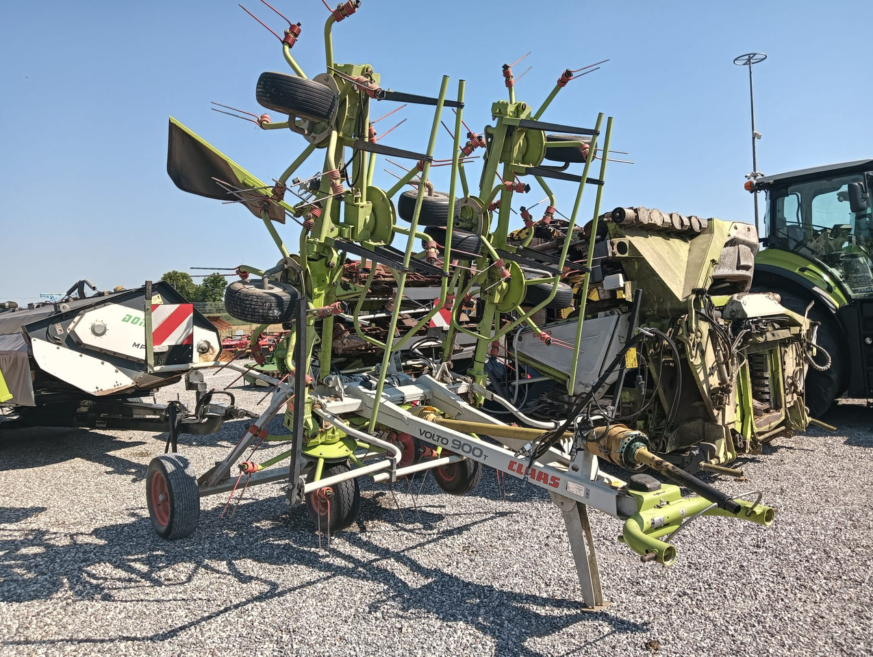 Barkthyese/ Shkundës bari CLAAS VOLTO 900 T: foto 8