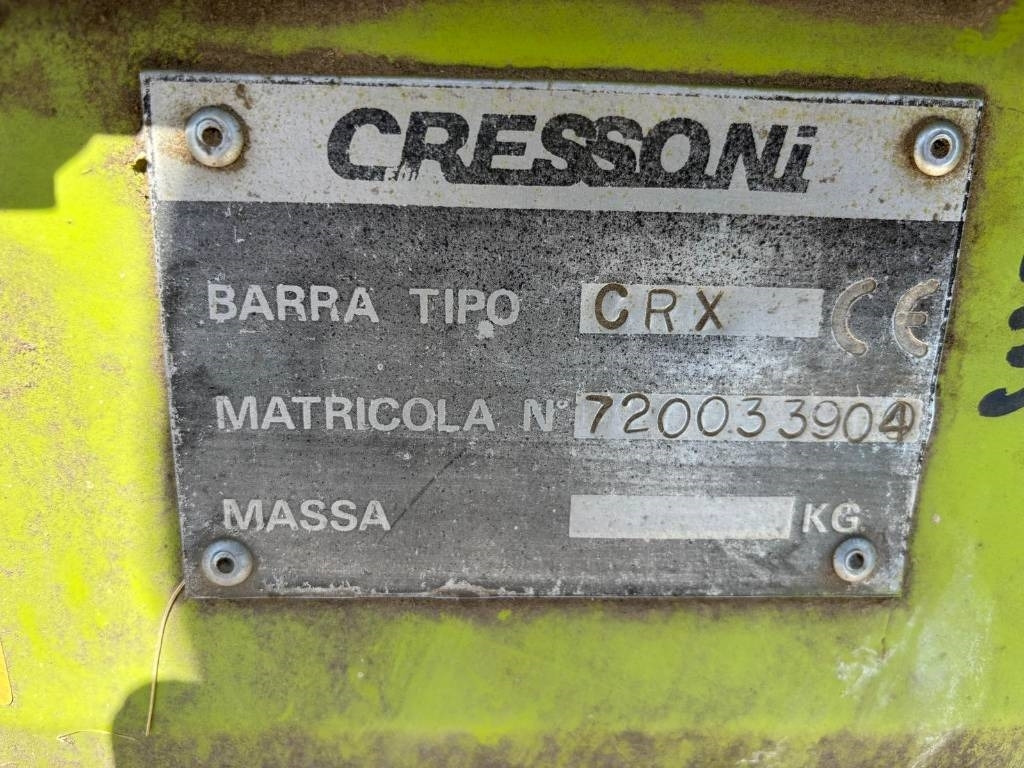 Cressoni CRX - Koka e autokombajnës: foto 2 Cressoni CRX - Koka e autokombajnës: foto 2