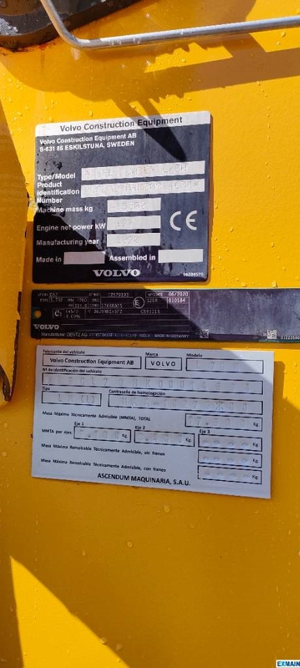 Fadrom me goma Volvo L 70 H: foto 7