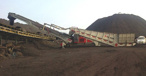 Telestack TU 1015R Truck Unloader - Konvejer: foto 1 Telestack TU 1015R Truck Unloader - Konvejer: foto 1