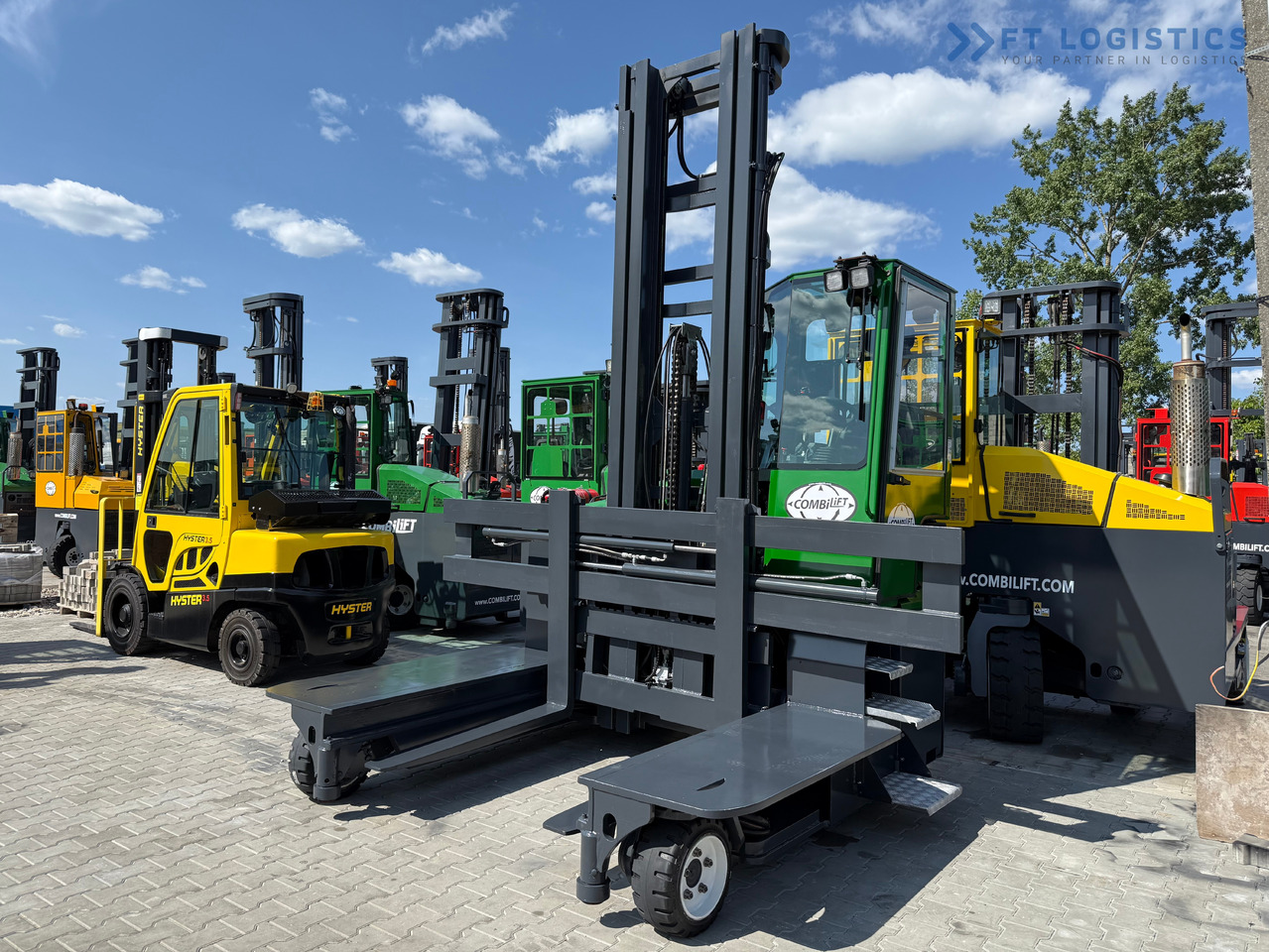 COMBILIFT C5000E / ELECTRIC / TRIPLEX 8300MM / FULL FREE LIFT / WIDE POSITIONER / FORK SIDESHIFT / BATTERY LIKE NEW - Pirun ritërheqës me 4 rrugë: foto 2 COMBILIFT C5000E / ELECTRIC / TRIPLEX 8300MM / FULL FREE LIFT / WIDE POSITIONER / FORK SIDESHIFT / BATTERY LIKE NEW - Pirun ritërheqës me 4 rrugë: foto 2