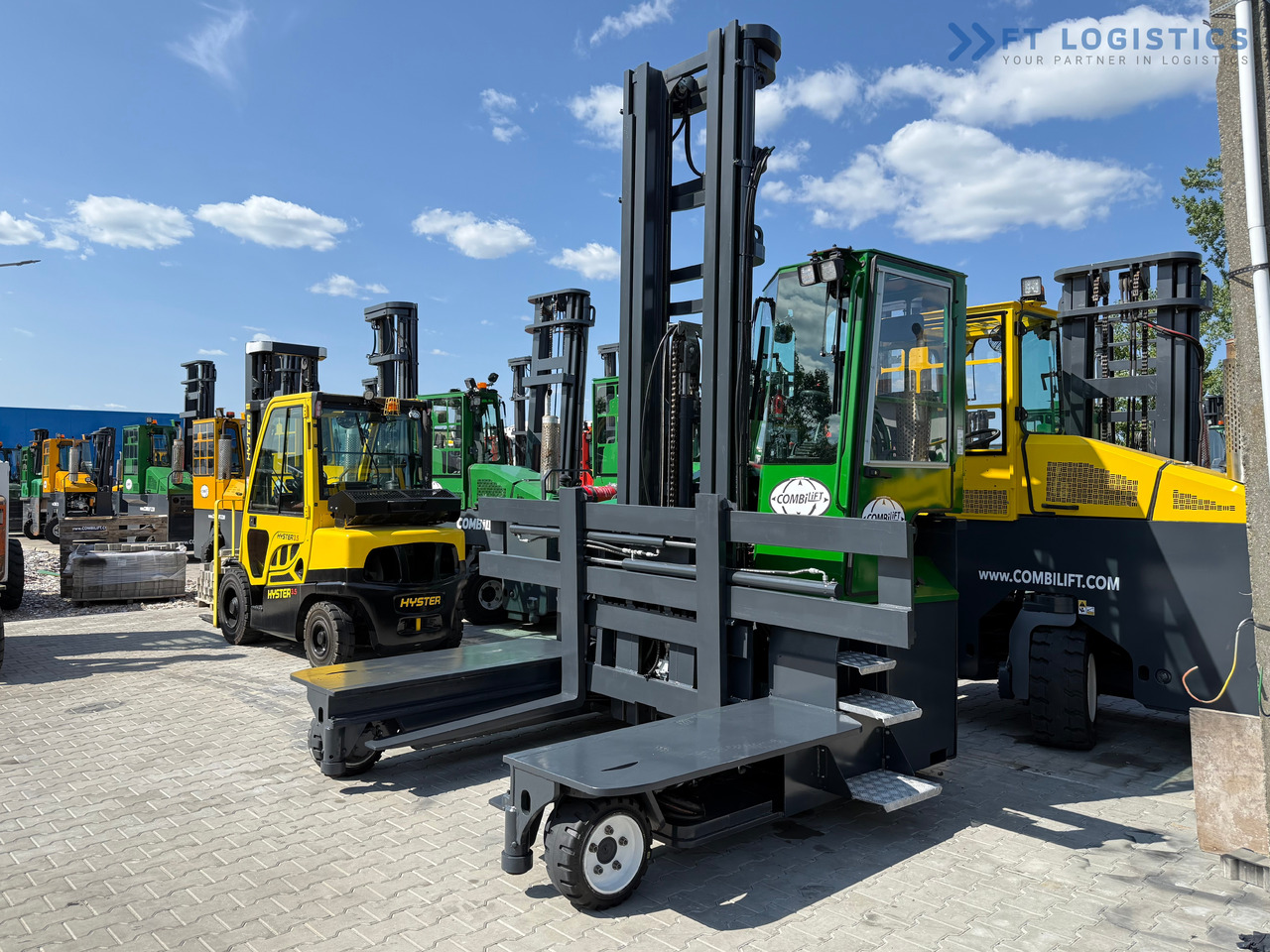 COMBILIFT C5000E / ELECTRIC / TRIPLEX 8300MM / FULL FREE LIFT / WIDE POSITIONER / FORK SIDESHIFT / BATTERY LIKE NEW - Pirun ritërheqës me 4 rrugë: foto 1 COMBILIFT C5000E / ELECTRIC / TRIPLEX 8300MM / FULL FREE LIFT / WIDE POSITIONER / FORK SIDESHIFT / BATTERY LIKE NEW - Pirun ritërheqës me 4 rrugë: foto 1