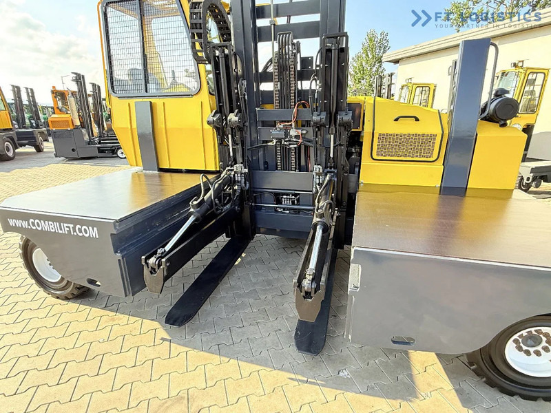 Combilift C6000SR / DUPLEX / 4200MM / LOAD CLAMP ON FORKS / FREE LIFT / DIESEL / POSITIONER / NEW TIRES / LIKE NEW / Wide range of four-wa - Pirun ritërheqës me 4 rrugë: foto 4 Combilift C6000SR / DUPLEX / 4200MM / LOAD CLAMP ON FORKS / FREE LIFT / DIESEL / POSITIONER / NEW TIRES / LIKE NEW / Wide range of four-wa - Pirun ritërheqës me 4 rrugë: foto 4