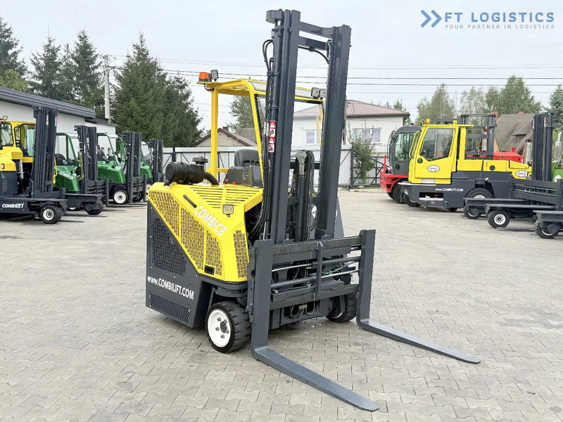 Combilift CB2500 / DUPLEX / 4100MM / DIESEL / FREE LIFT / FORK POSITIONER / SIDE SHIFT / LIKE NEW / Wide range of four-way and side loader - Pirun ritërheqës me 4 rrugë: foto 4 Combilift CB2500 / DUPLEX / 4100MM / DIESEL / FREE LIFT / FORK POSITIONER / SIDE SHIFT / LIKE NEW / Wide range of four-way and side loader - Pirun ritërheqës me 4 rrugë: foto 4