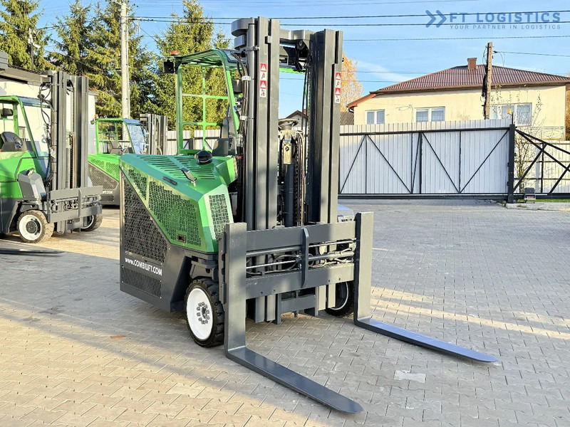 Combilift CB4000 / GAS / TRIPLEX 5200MM / FREE LIFT / FORK POSITIONER / SIDE SHIFT / EXCELLENT CONDITION / Wide range of four-way and side - Pirun ritërheqës me 4 rrugë: foto 4 Combilift CB4000 / GAS / TRIPLEX 5200MM / FREE LIFT / FORK POSITIONER / SIDE SHIFT / EXCELLENT CONDITION / Wide range of four-way and side - Pirun ritërheqës me 4 rrugë: foto 4
