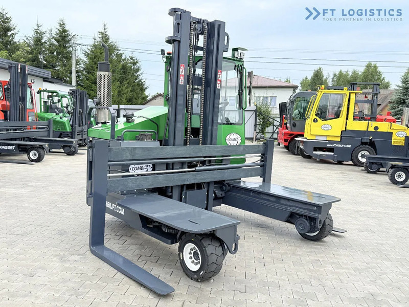 Pirun ritërheqës me 4 rrugë Combilift Combilift C4500 / DIESEL / DUPLEX 4000MM / WIDE FORK POSITIONER / HEATING / FULL CABIN / PERFECT CONDITION / Wide range of four-: foto 7